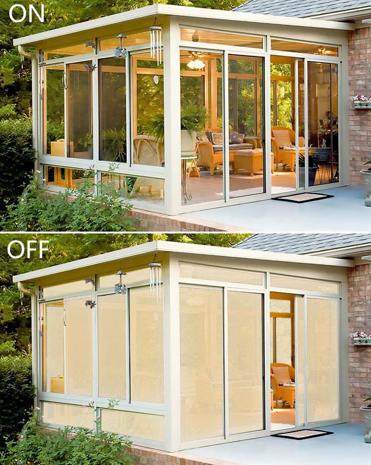 Fényvezérelt üveg