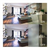 Okosan kapcsolható üveg zuhanyajtóhoz